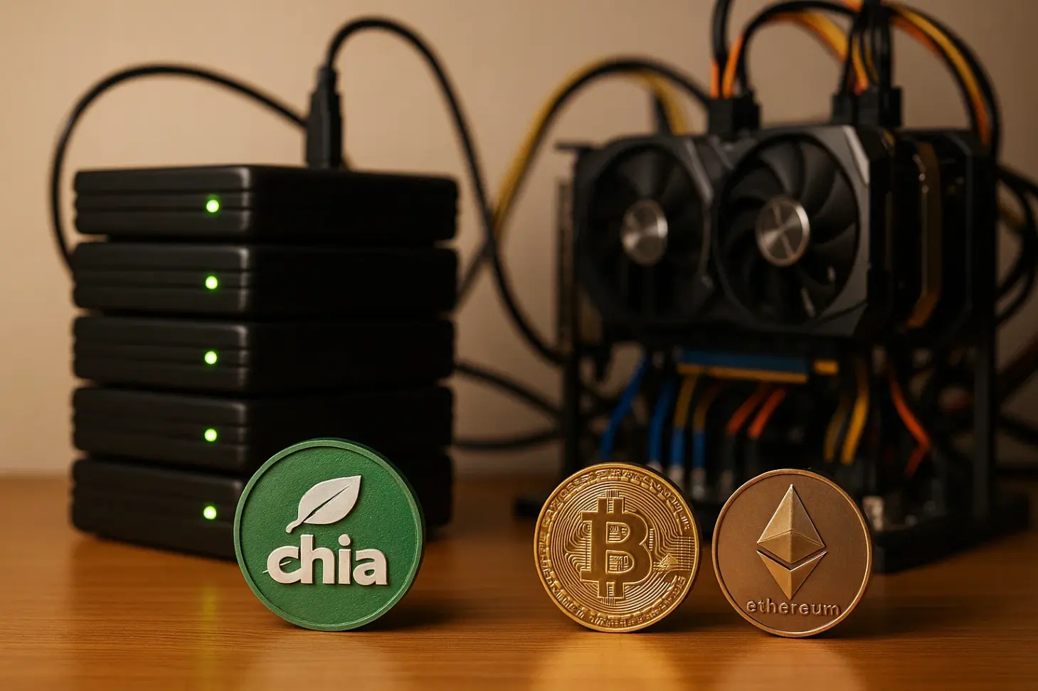 Как работает майнинг Chia и чем он отличается от Bitcoin и Ethereum